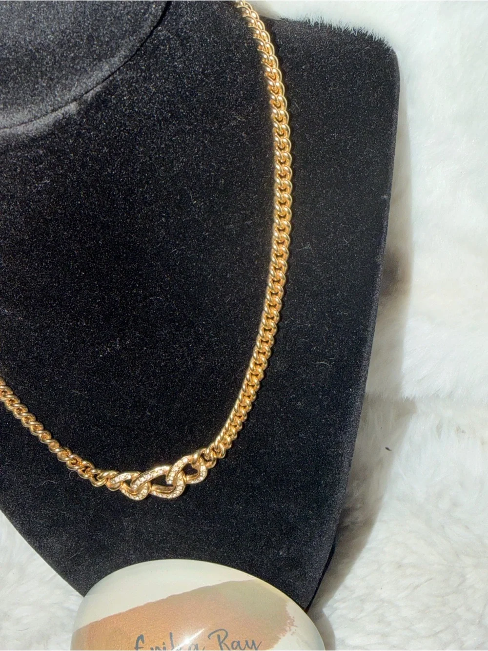 Dior Gold-Tone Chain Necklace-AMAZING CONDITION
